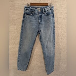 Good American Light Blue Boyfriend Jeans